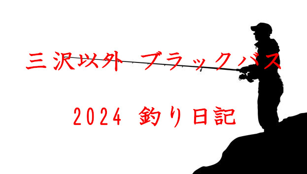 三沢以外 ブラックバス 2024 釣り日記
