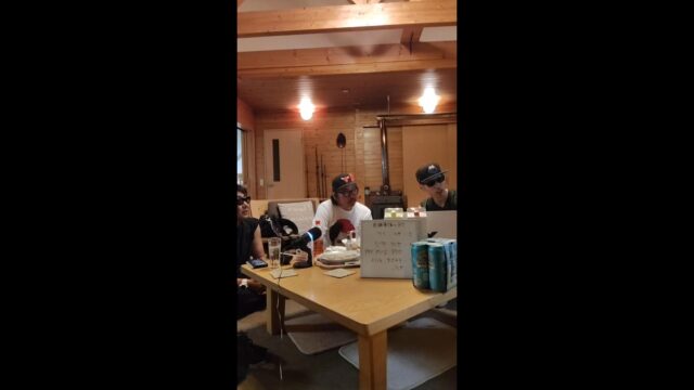 7月の釣果報告会!こかぶさん・ノーシンカーミミズさん・船長が来てくれました!