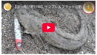【ぶっ飛び君115S】インプレ＆フラットの釣り方！マゴチ・ヒラメ釣れます！ #サーフ