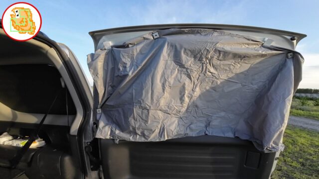 ジムニー jb23 車中泊 おすすめ 目隠し