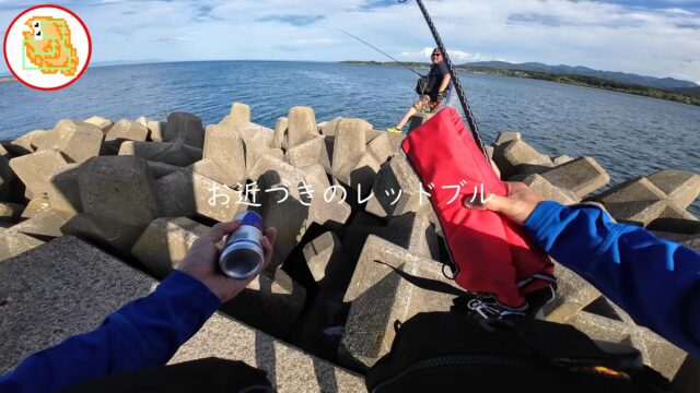 【かっ飛び棒】ショアから青物チャレンジ！ #堤防釣り #突堤 #サーフ