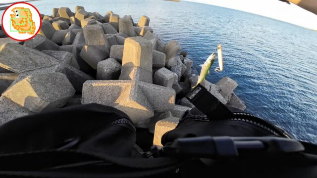 【かっ飛び棒】ショアから青物チャレンジ！ #堤防釣り #突堤 #サーフ