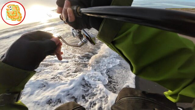 【かっ飛び棒】直感を信じて開始2投でシーバスドン！ #サーフ #釣り #ジャンプライズ