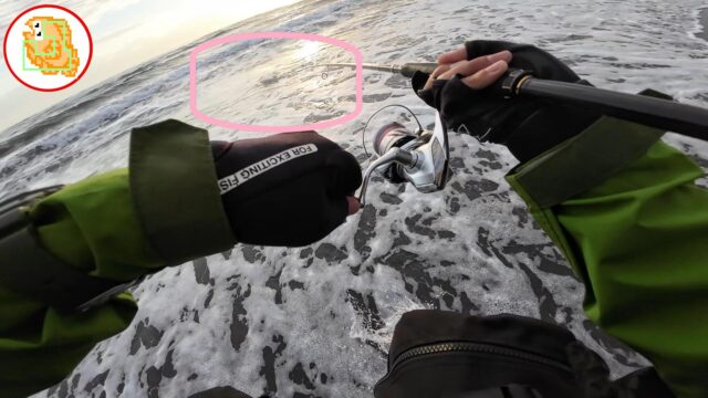 【かっ飛び棒】直感を信じて開始2投でシーバスドン！ #サーフ #釣り #ジャンプライズ