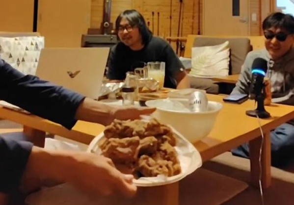 そば処大山 唐揚げ