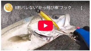 8割バレない"かっ飛び棒"フックセッティング！シーバス・青物・ヒラメで検証済み！【レジェンド直伝】 #サーフ #フックセッティング