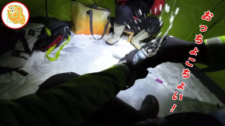 【ワカサギ釣り】おっちょこちょいが二刀流で釣りした末路…【姉沼】