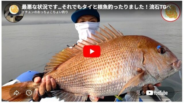 最悪な状況です…それでもタイと根魚釣ったりました！流石TGベイト！マジでエサですｗ 【陸奥湾ジギング】