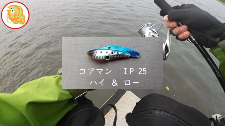 リバーシーバス おすすめルアー ip25 ハイアンドロー